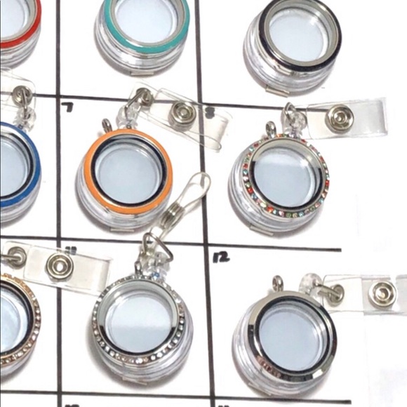 SS-7 Stainless Steel Waterproof Locket Reel Badge - Picture 5 of 10